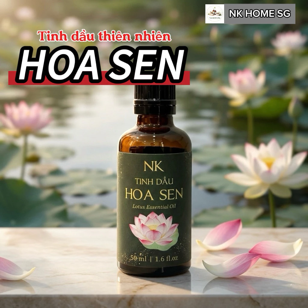 tinh dầu hoa sen